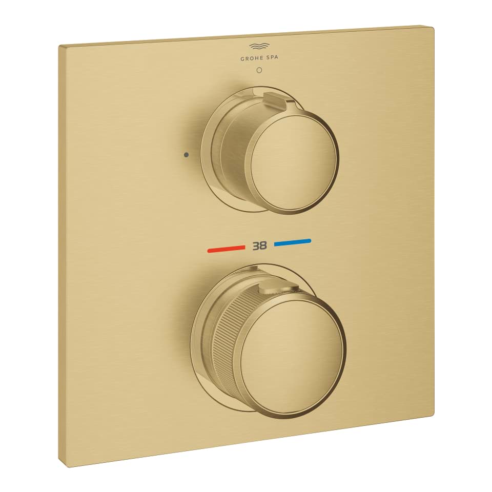 GROHE Allure Termostat pro podomítkovou instalaci s jedním ventilem kartáčovaný Cool Sunrise #19380GN2