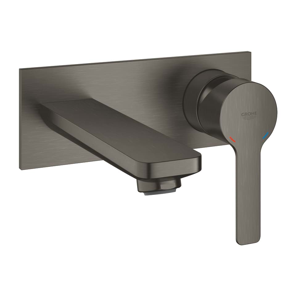 GROHE Lineare Umyvadlová dvouotvorová baterie, velikost M kartáčovaný Hard Graphite #19409AL1