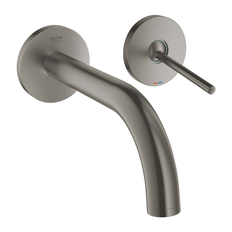 GROHE Atrio Dvouotvorová baterie s joystickem kartáčovaný Hard Graphite #19287AL3