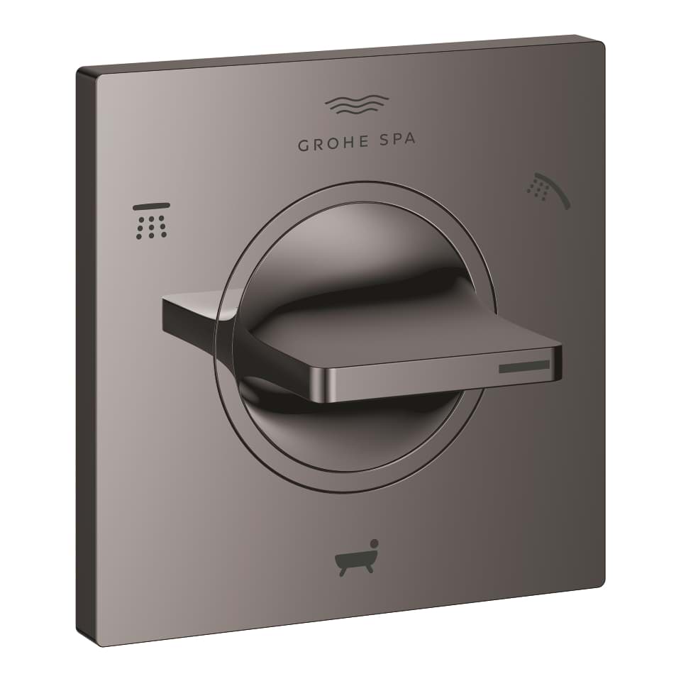 GROHE Allure Tří cestný přepínač Hard Graphite #19590A01