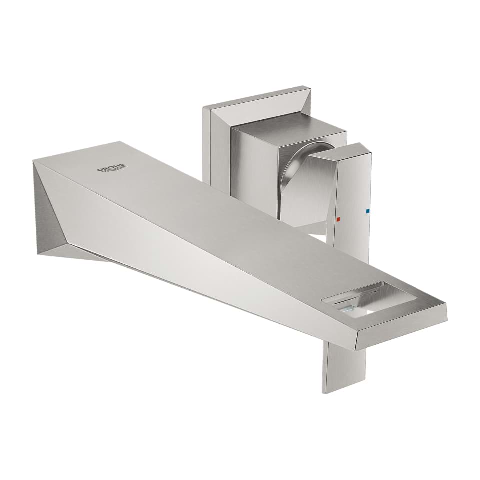 GROHE Allure Brilliant Umyvadlová dvouotvorová baterie, velikost M SuperSteel #19783DC0