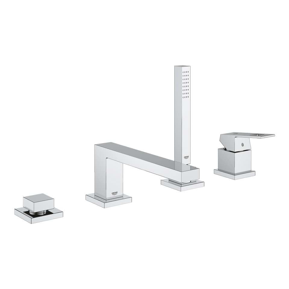 GROHE Eurocube Páková vanová čtyřotvorová kombinace Chrom #19897001
