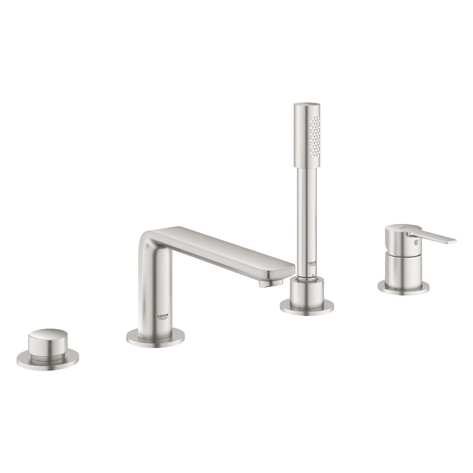 GROHE Lineare Páková vanová čtyřotvorová kombinace SuperSteel #19577DC1