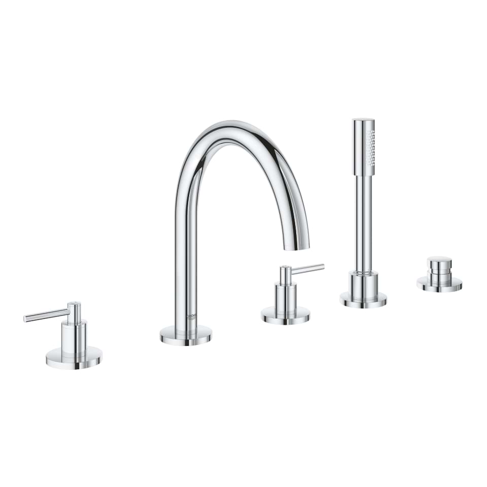 GROHE Atrio Pětiotvorová páková vanová baterie Chrom #19922003