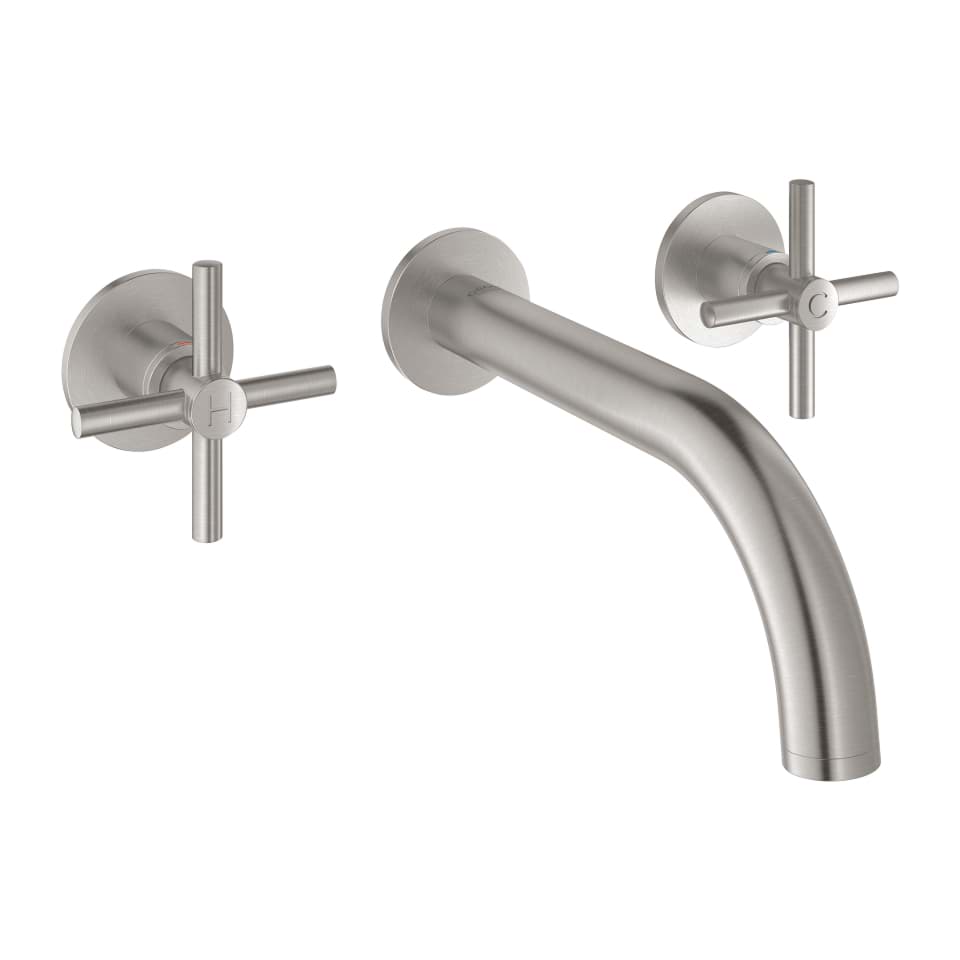 GROHE Atrio Umyvadlová tříotvorová baterie SuperSteel #20164DC3