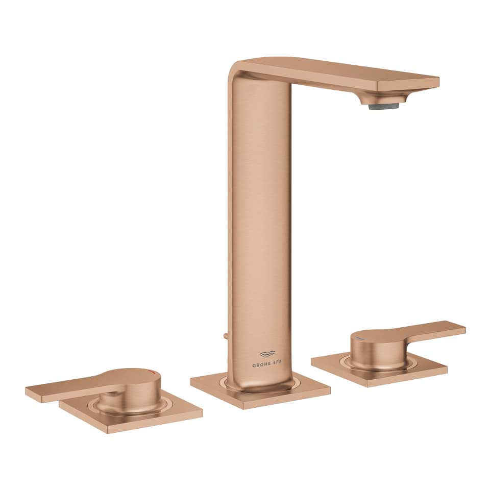 GROHE Allure Umyvadlová tříotvorová baterie kartáčovaný Warm Sunset #20188DL1