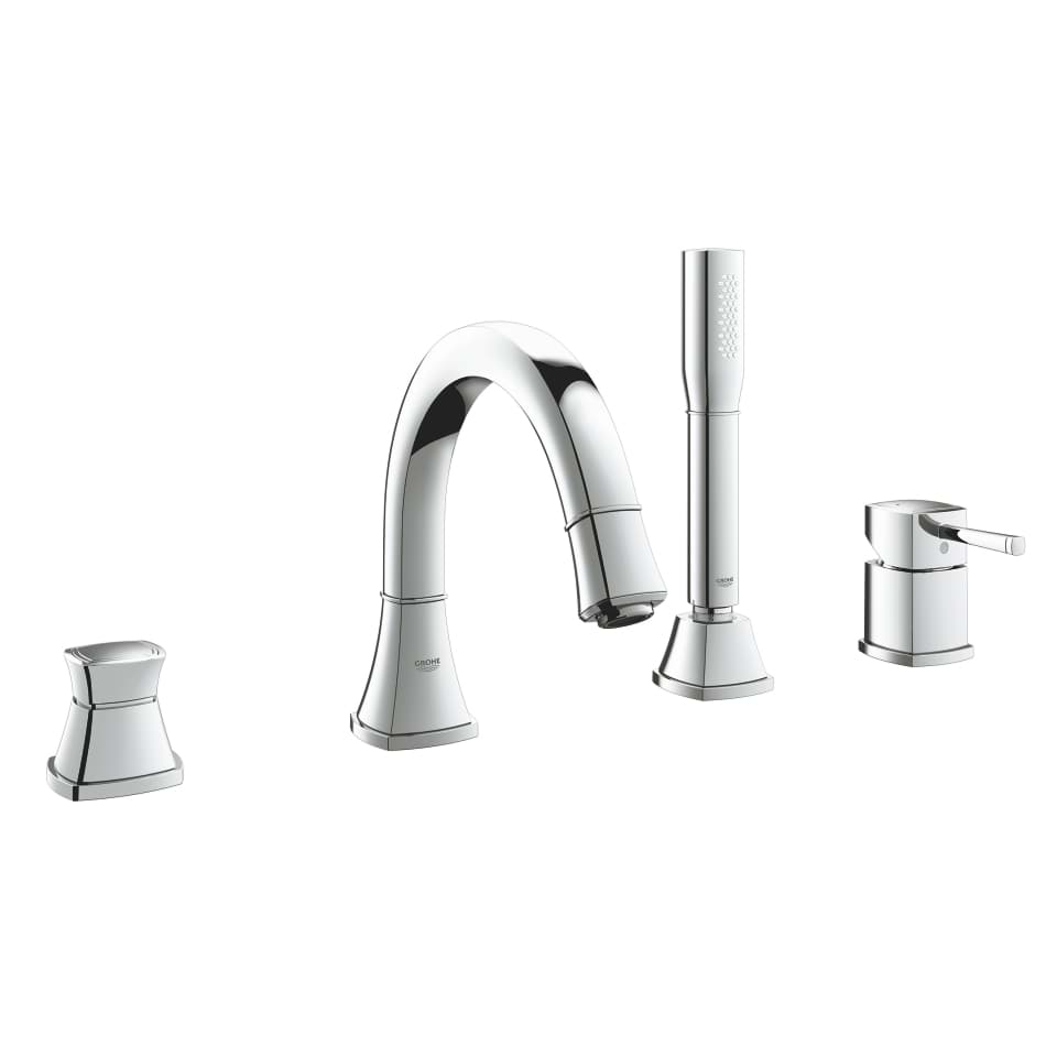 GROHE Grandera Páková vanová čtyřotvorová kombinace Chrom #19936000