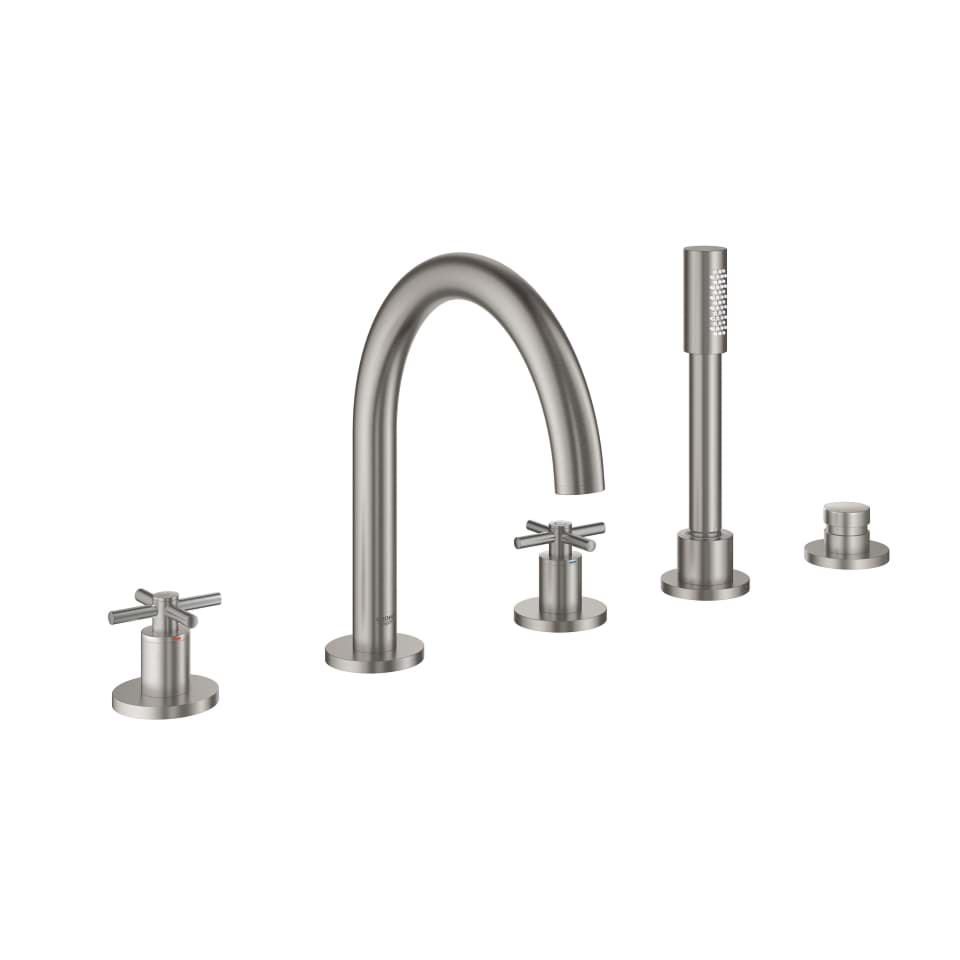 GROHE Atrio 5-otvorová vanová baterie #19923DC3 - supersteel