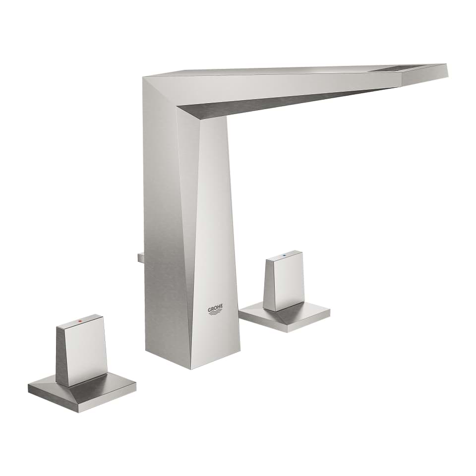 GROHE Allure Brilliant Umyvadlová tříotvorová baterie SuperSteel #20344DC0