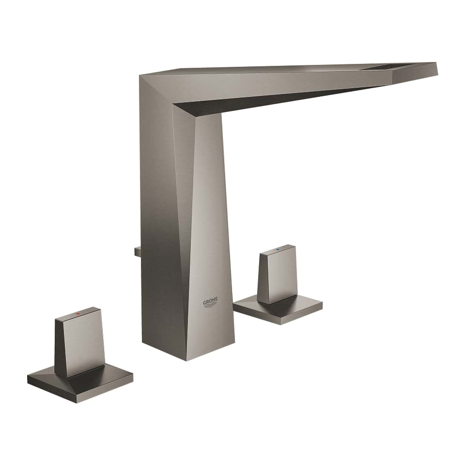 GROHE Allure Brilliant Umyvadlová tříotvorová baterie kartáčovaný Hard Graphite #20344AL0