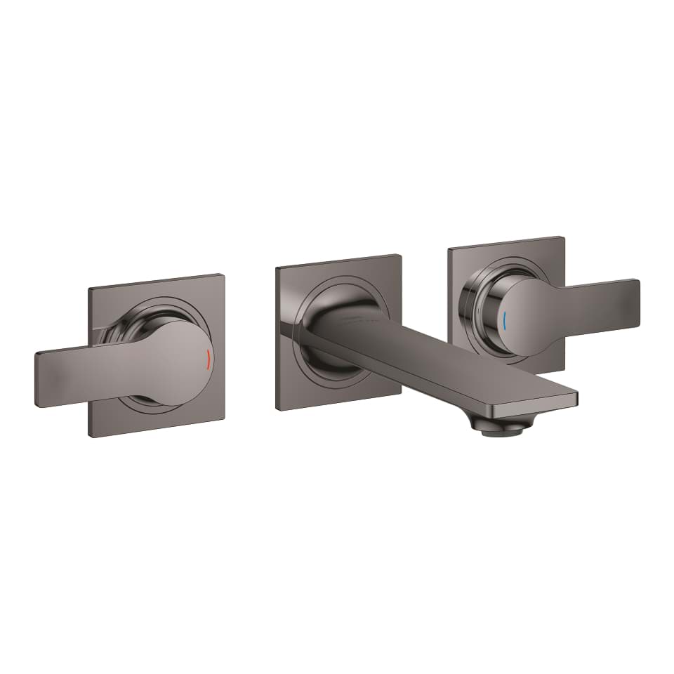 GROHE Allure Umyvadlová tříotvorová baterie, DN 15 velikost S Hard Graphite #20189A02