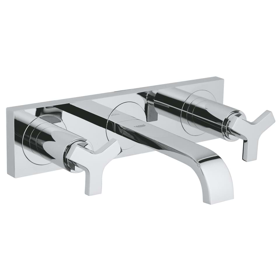 GROHE Allure Umyvadlová tříotvorová baterie, DN 15 velikost S Chrom #20190000