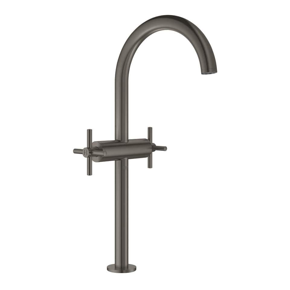 GROHE Atrio Umyvadlová jednootvorová baterie, DN 15, velikost XL kartáčovaný Hard Graphite #21044AL3