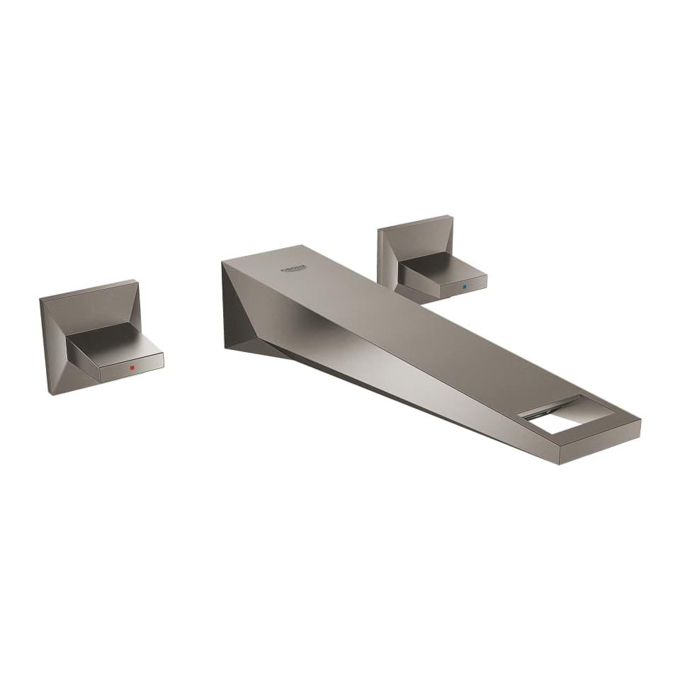 GROHE Allure Brilliant Umyvadlová tříotvorová baterie kartáčovaný Hard Graphite #20348AL0