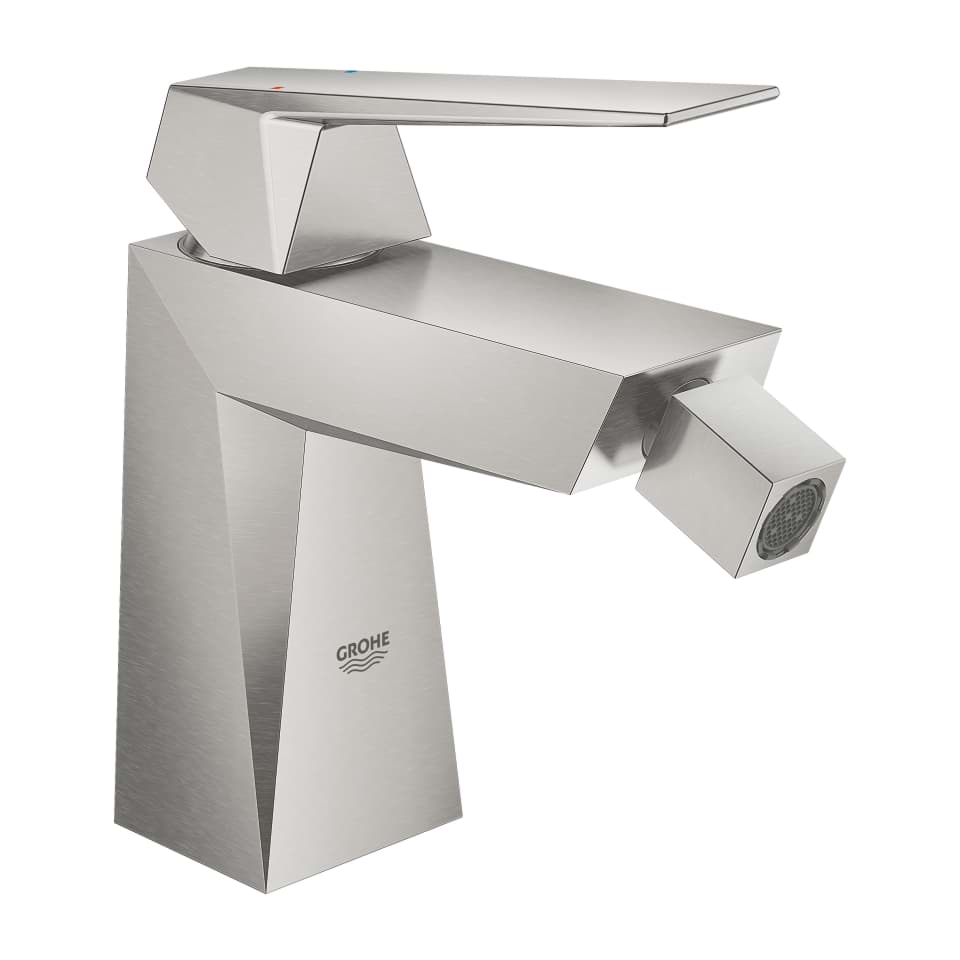 GROHE Allure Brilliant Páková bidetová baterie, DN 15 Velikost M SuperSteel #23117DC0