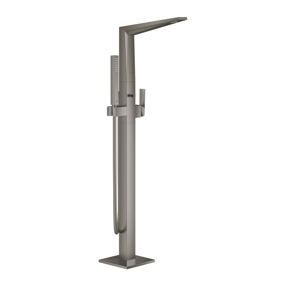 GROHE Allure Brilliant Páková vanová baterie, DN 15, montáž do podlahy kartáčovaný Hard Graphite #23119AL0