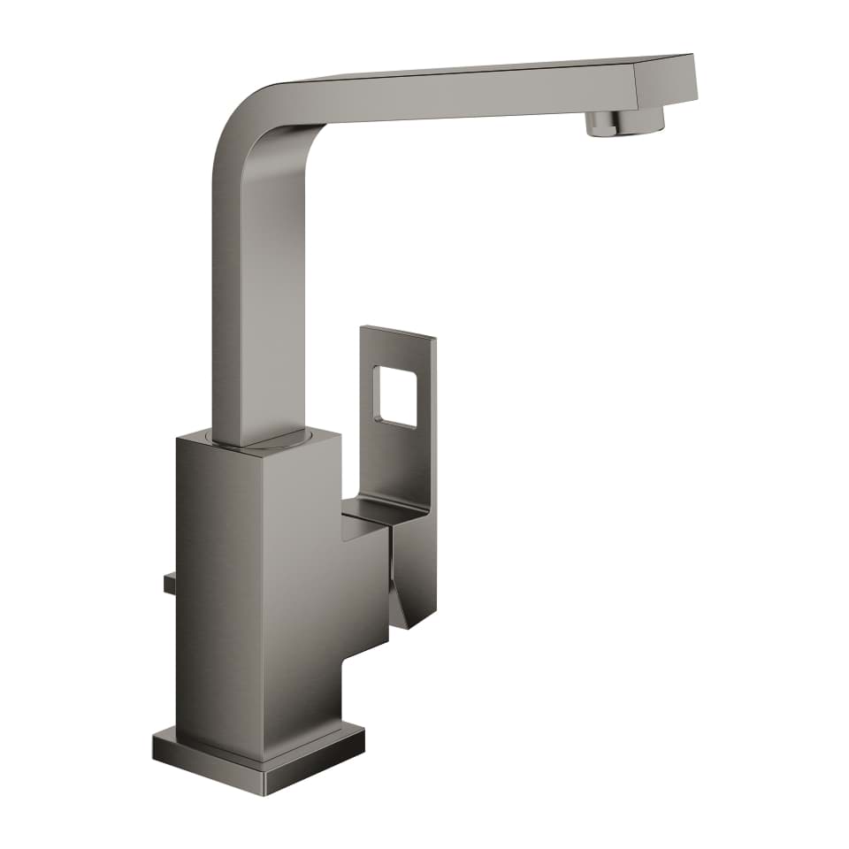GROHE Eurocube Páková umyvadlová baterie DN15, Velikost L kartáčovaný Hard Graphite #23135AL0