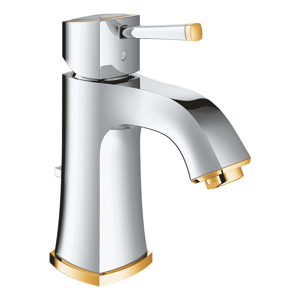 GROHE Grandera Páková umyvadlová baterie DN 15, velikost M chrom / zlatá #23303IG0