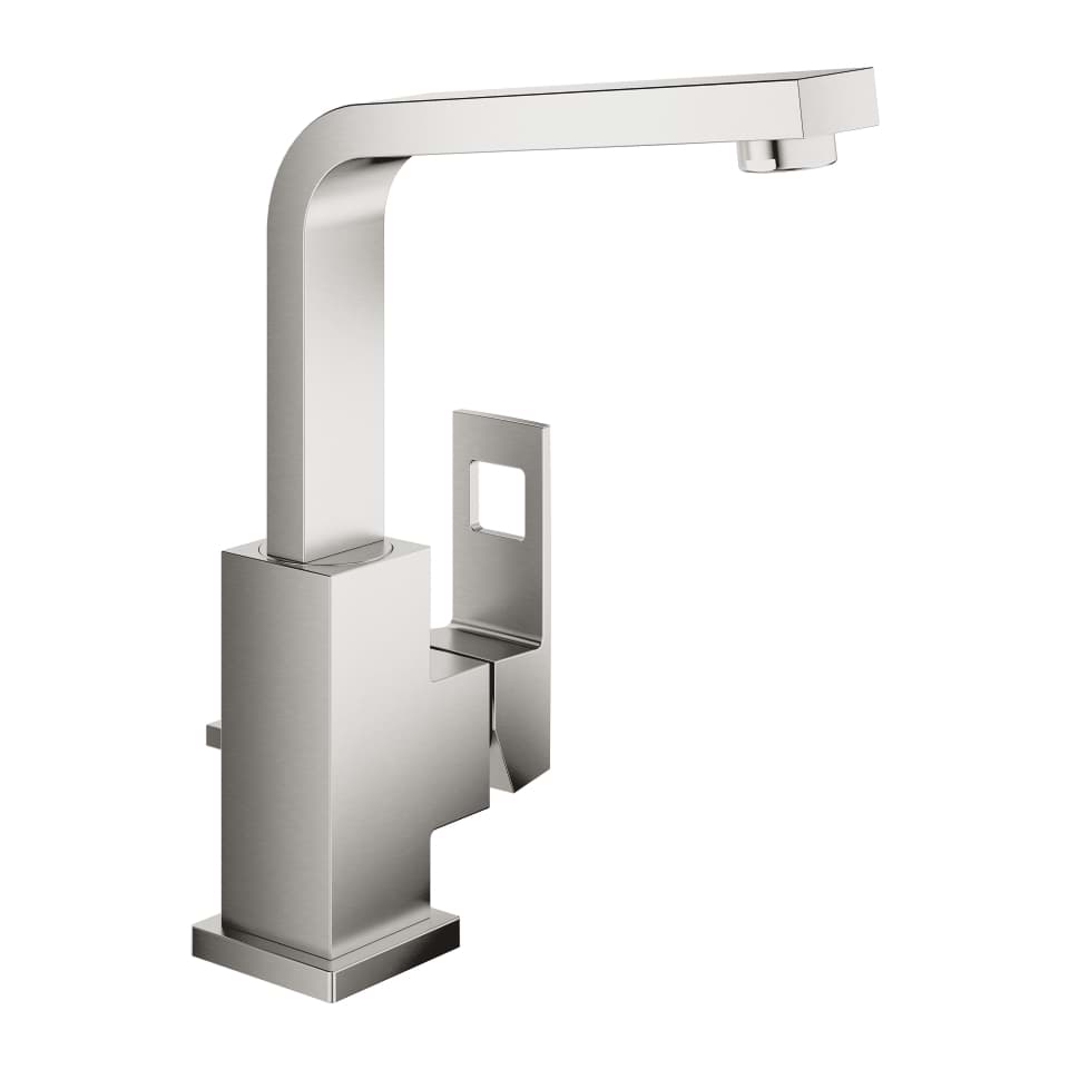 GROHE Eurocube Páková umyvadlová baterie DN15, Velikost L SuperSteel #23135DC0