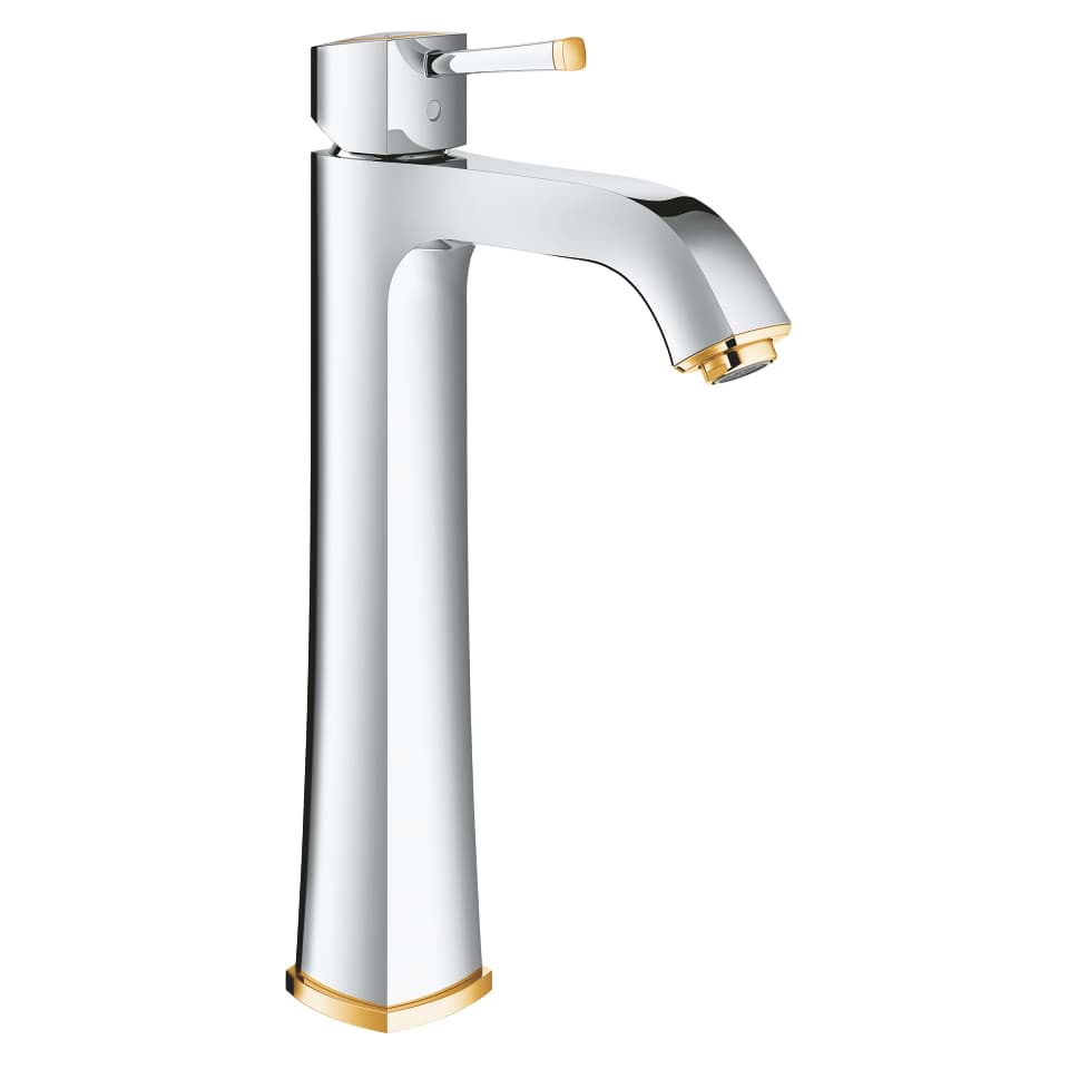 GROHE Grandera Páková umyvadlová baterie DN 15, velikost XL chrom / zlatá #23313IG0
