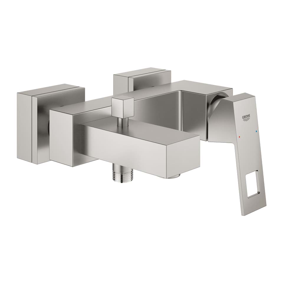 GROHE Eurocube Páková vanová baterie, DN 15 SuperSteel #23140DC0
