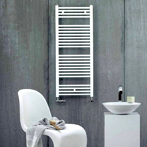 ZEHNDER AURA koupelnové otopné těleso 1856x500mm, rovné,vnější připojení PBZ-180-050 bílá