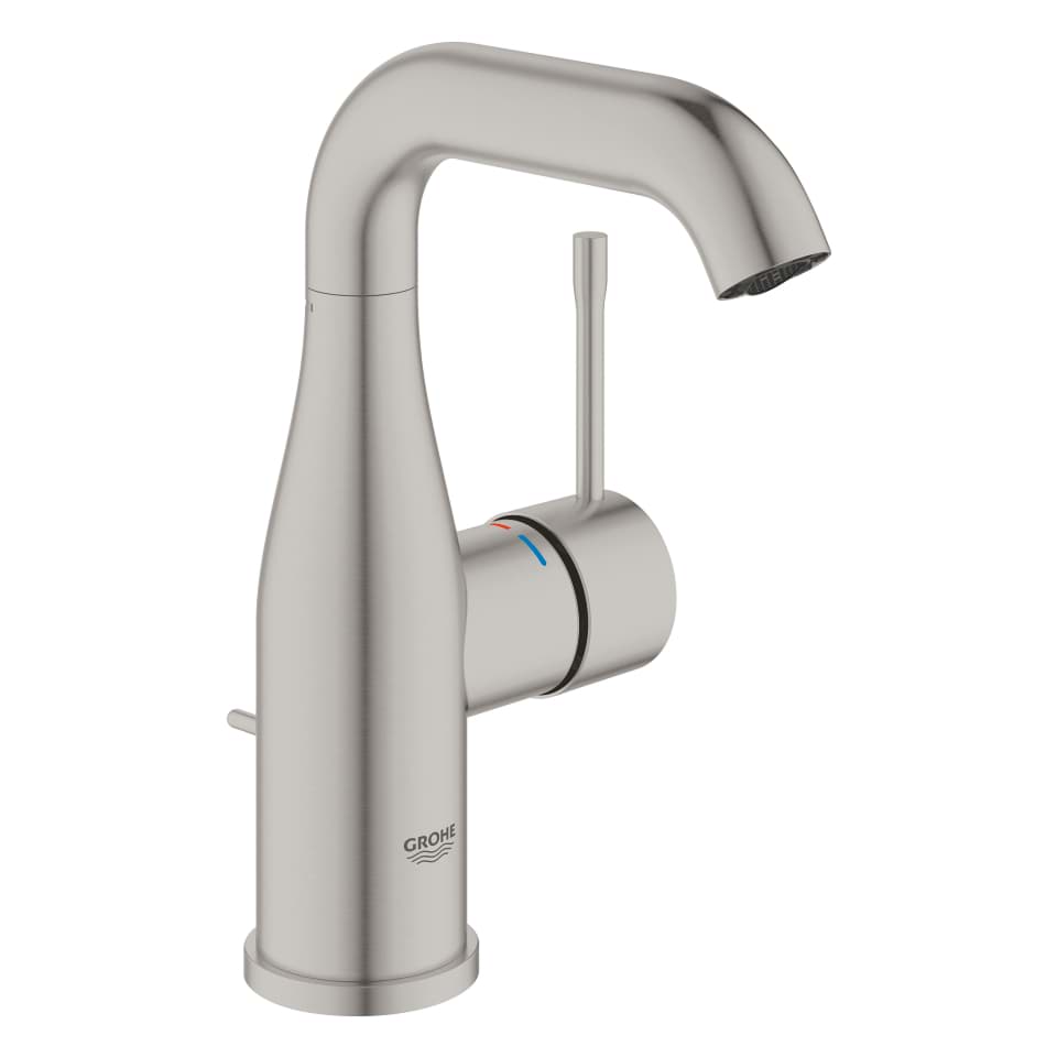 GROHE Essence Páková umyvadlová baterie DN 15, velikost M SuperSteel #23462DC1