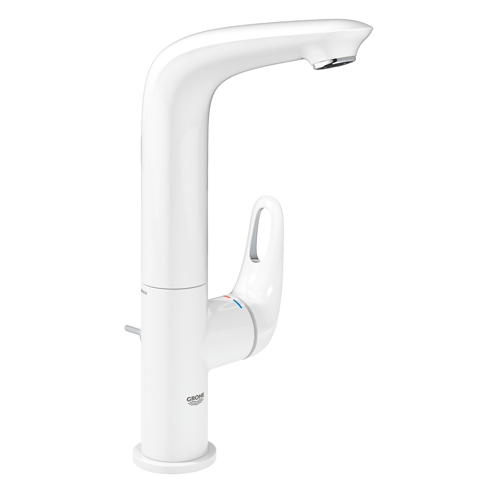 GROHE Eurostyle Páková umyvadlová baterie DN15, Velikost L měsíční bílá/chrom #23569LS3