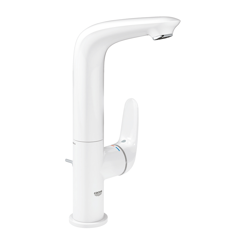 GROHE Eurostyle Páková umyvadlová baterie DN15, Velikost L měsíční bílá/chrom #23718LS3