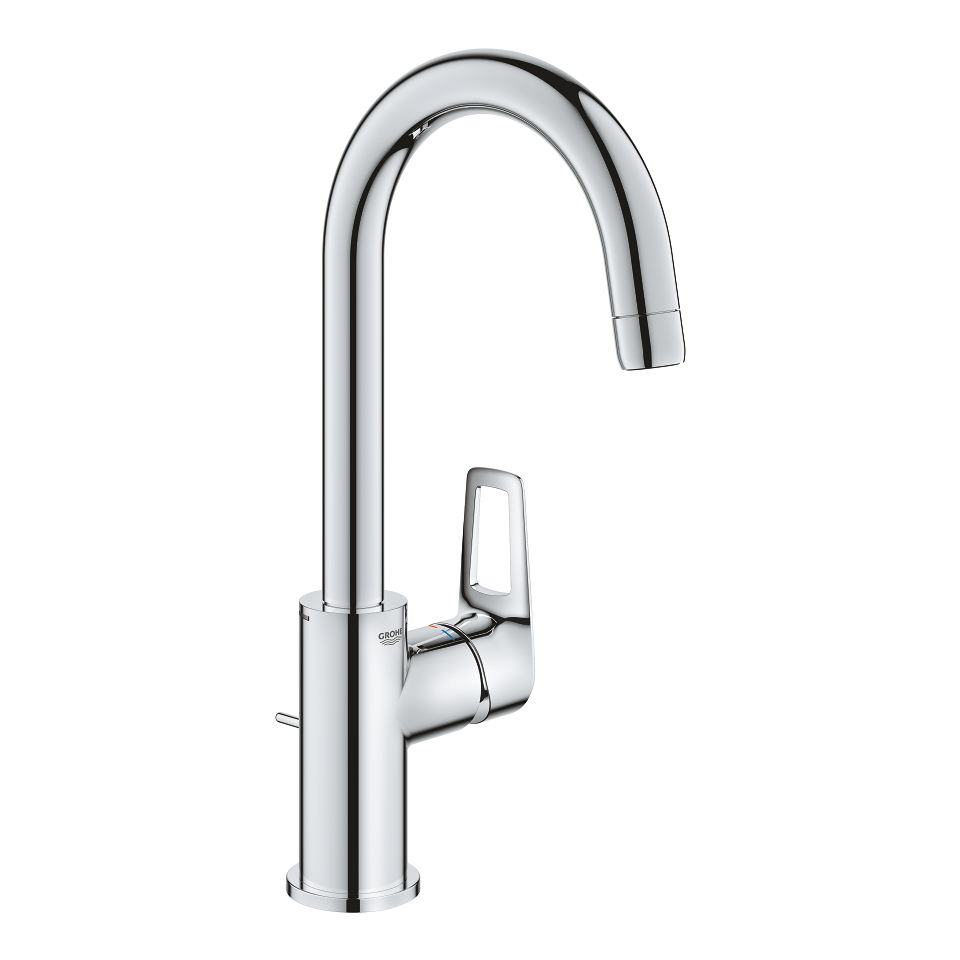 GROHE BauLoop Páková umyvadlová baterie DN15, Velikost L Chrom #23763001