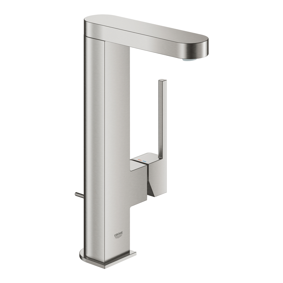 GROHE Plus Páková umyvadlová baterie DN15, Velikost L SuperSteel #23843DC3