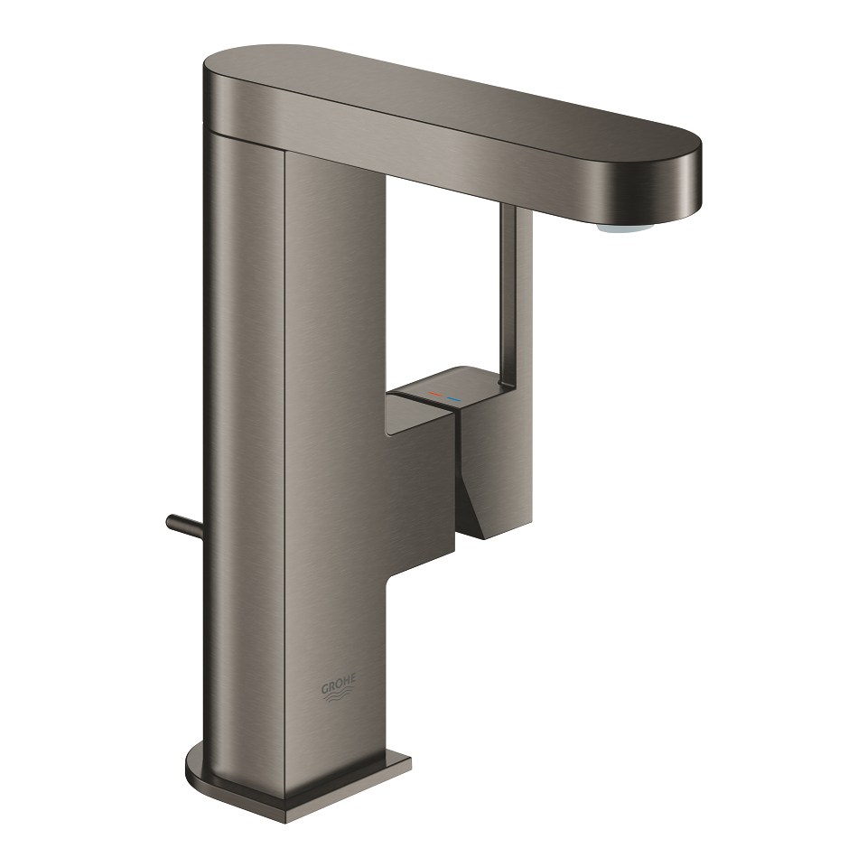 GROHE Plus Páková umyvadlová baterie DN 15, velikost M kartáčovaný Hard Graphite #23871AL3