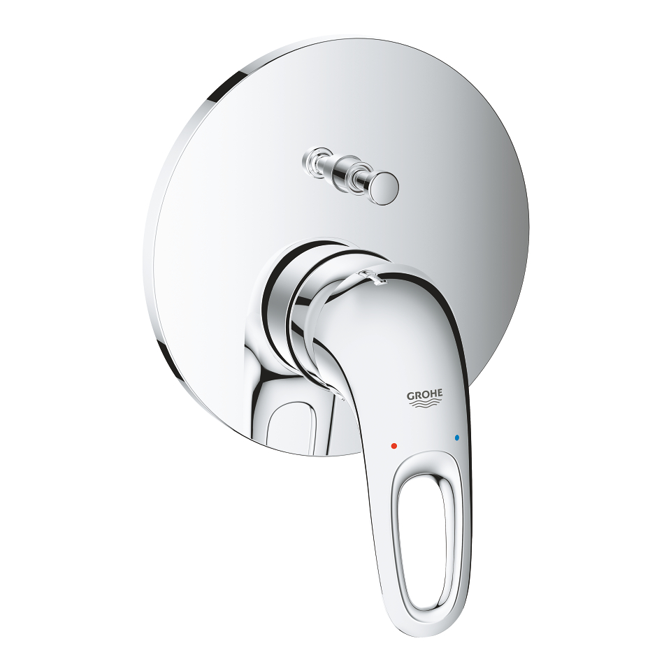 GROHE Eurostyle Páková baterie s dvousměrným přepínačem Chrom #24049003