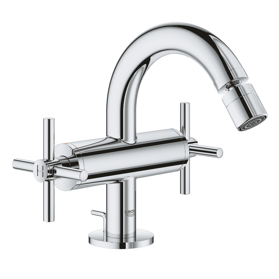 GROHE Atrio Bidetová jednootvorová baterie, DN 15, velikost M Chrom #24027003