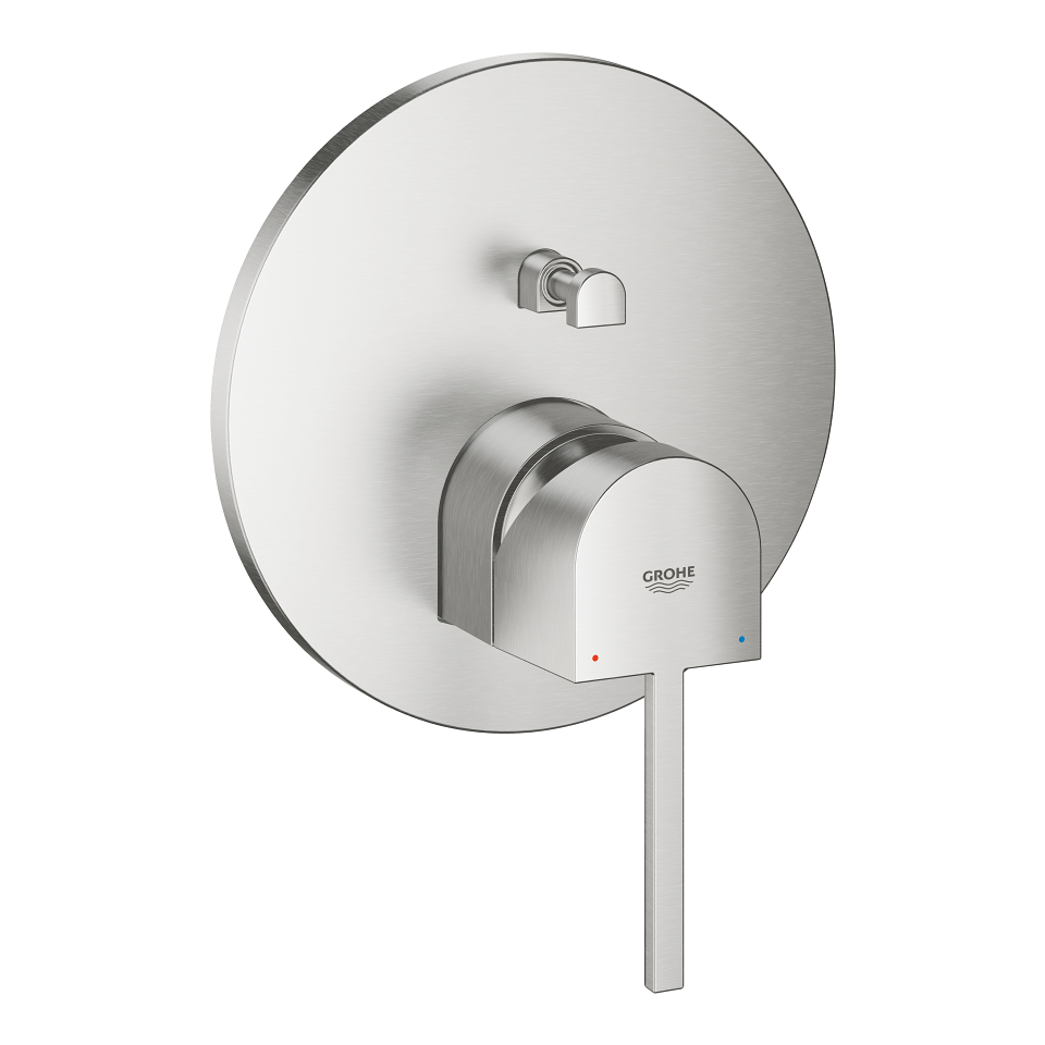 GROHE Plus Páková baterie s dvousměrným přepínačem SuperSteel #24060DC3