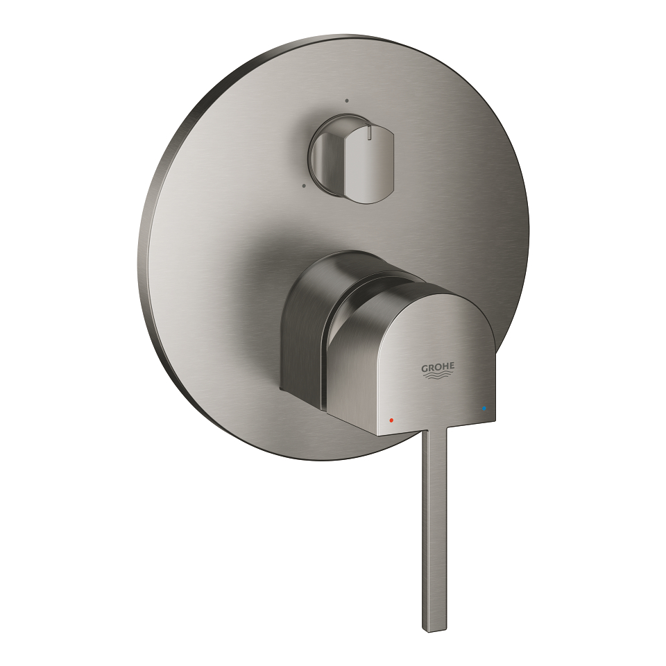 GROHE Plus Páková baterie s 3směrným přepínačem kartáčovaný Hard Graphite #24093AL3