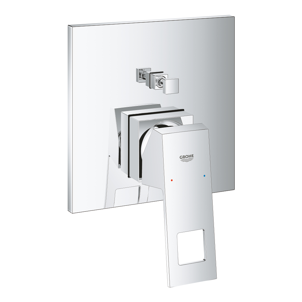 GROHE Eurocube Páková baterie s dvousměrným přepínačem Chrom #24062000