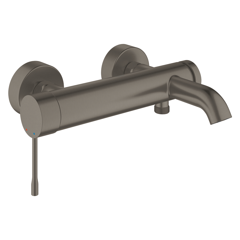 GROHE Essence Páková vanová baterie, DN 15 kartáčovaný Hard Graphite 25250AL1