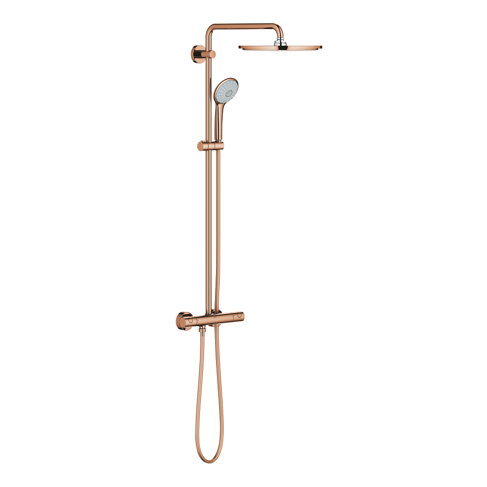 GROHE Euphoria System 310 Sprchový systém s termostatem na zeď Warm Sunset #26075DA0