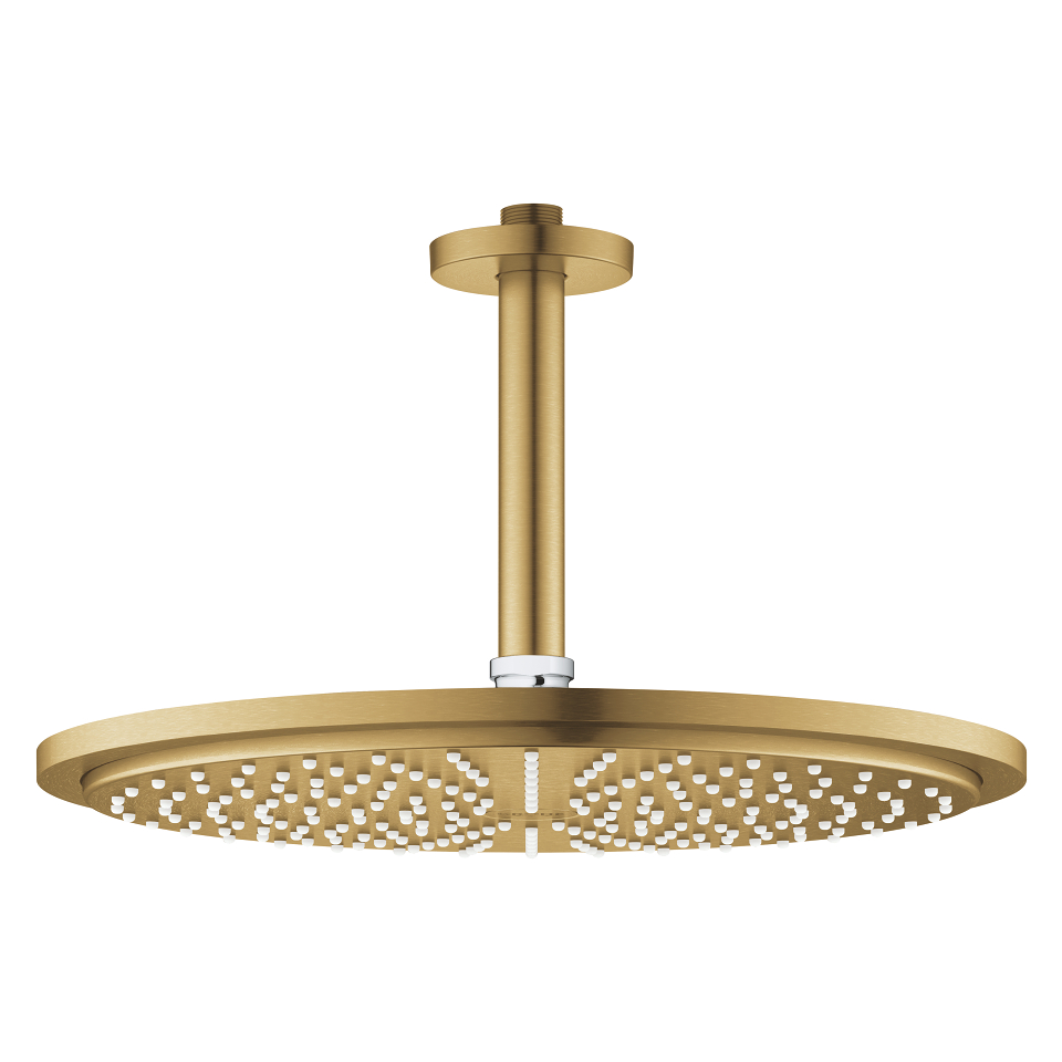 GROHE Rainshower Cosmopolitan 310 hlavová sprcha 142mm, 1jet, set stropní #26067GN0 - kartáčovaný Cool Sunrise