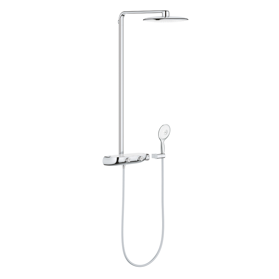 GROHE Rainshower System SmartControl Mono 360 Sprchový systém s termostatem na zeď měsíční bílá/chrom #26361LS0
