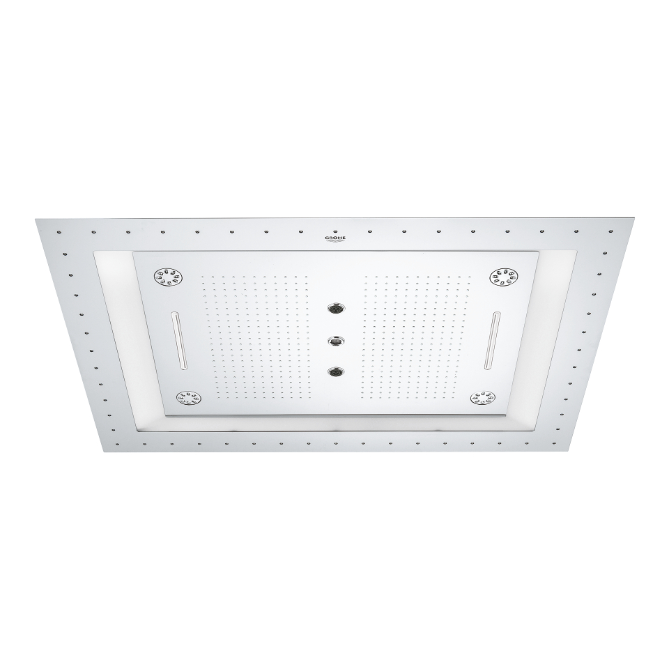 GROHE Rainshower F-Series 40″ AquaSymphony Stropní sprcha 6+ proudů s osvětlením Chrom #26373001