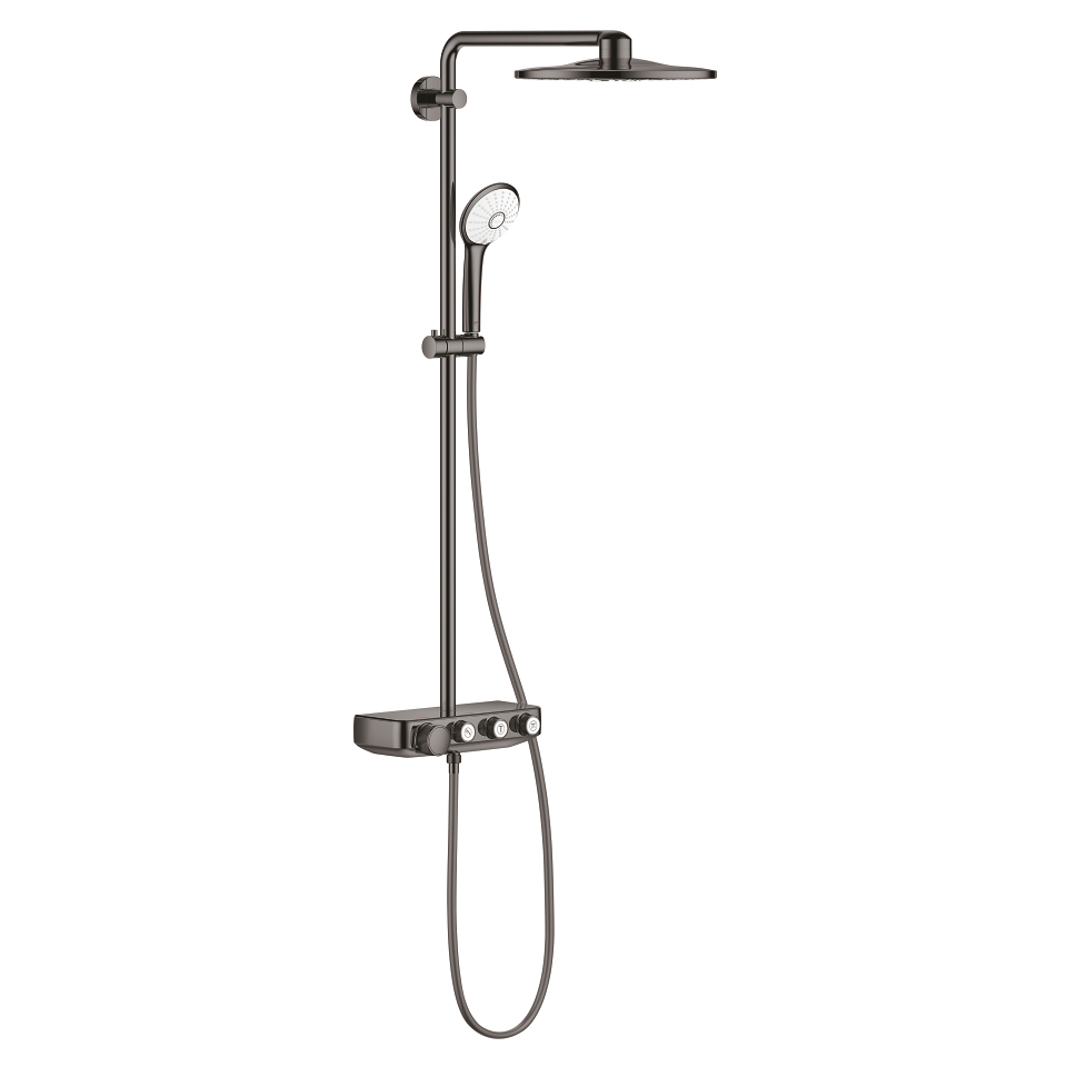 GROHE Euphoria SmartControl System 310 Sprchový systém s termostatem na zeď Hard Graphite #26507A00