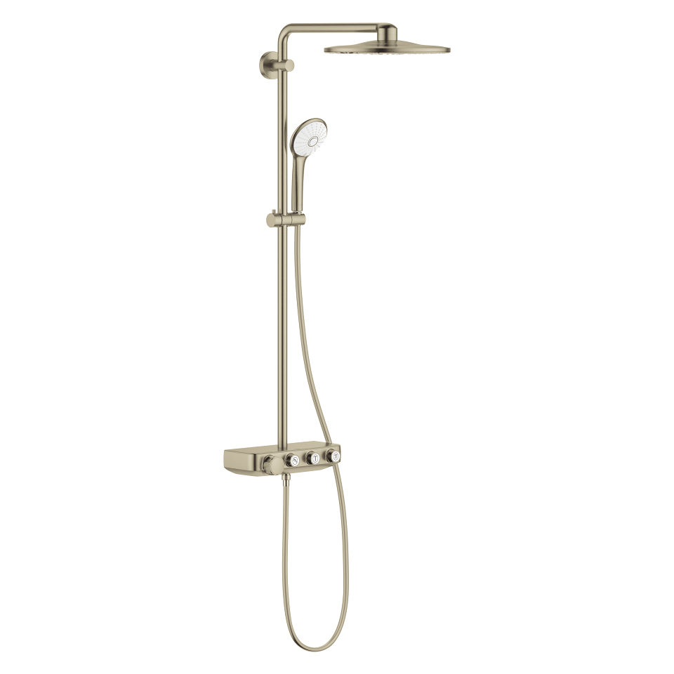 GROHE Euphoria SmartControl System 310 sprchový systém s termostatickou baterií pro montáž na stěnu #26507EN0 - kartáčovaný nikl