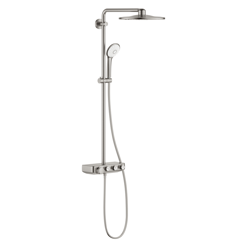 GROHE Euphoria SmartControl System 310 Sprchový systém s termostatem na zeď SuperSteel #26507DC0