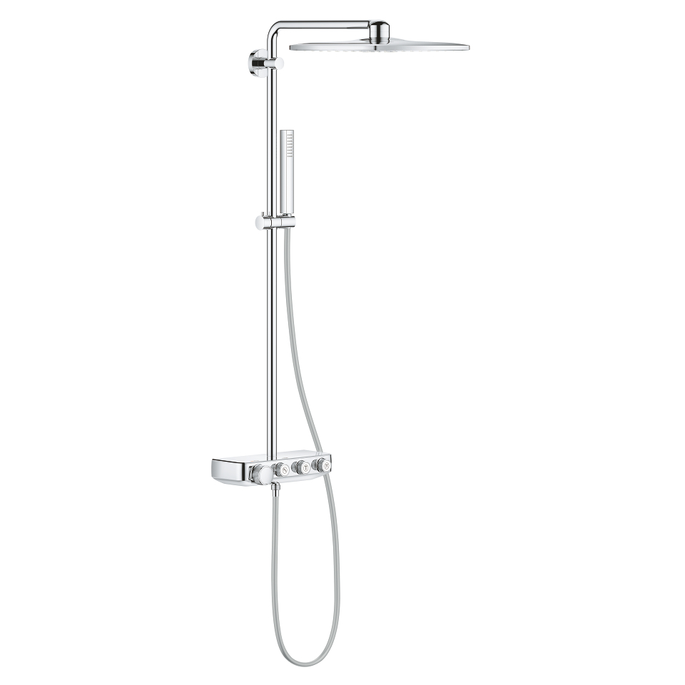 GROHE Euphoria SmartControl System 310 Cube Sprchový systém s termostatem na zeď Chrom #26508000