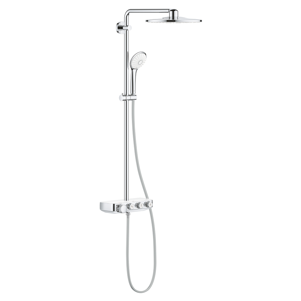 GROHE Euphoria SmartControl System 310 Sprchový systém s termostatem na zeď měsíční bílá/chrom #26507LS0