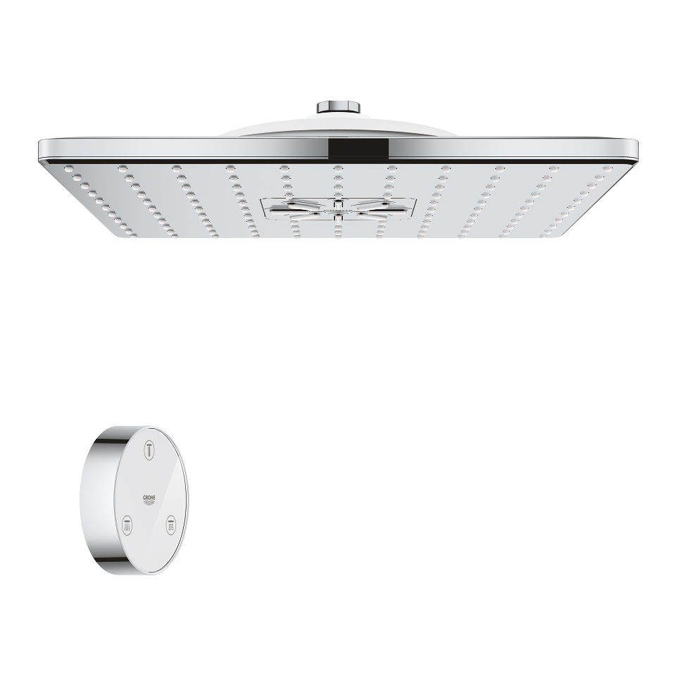 GROHE Rainshower SmartConnect 310 Cube Head shower 2 sprays with remote control Chrom #26643000