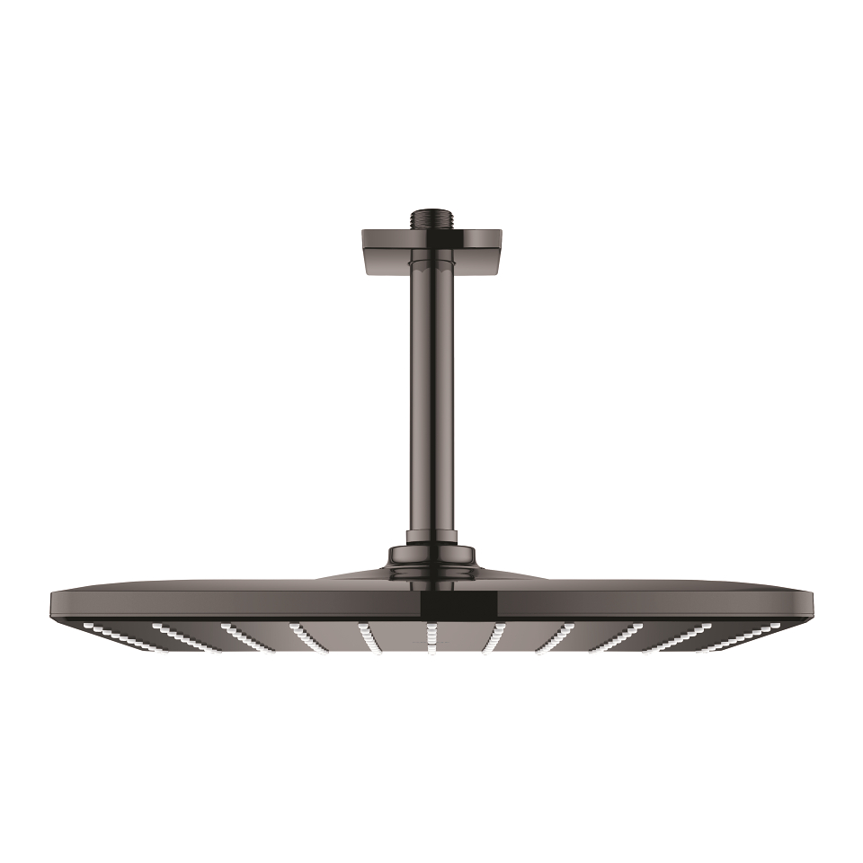 GROHE Rainshower Mono 310 Cube Hlavová sprcha set stropní 142 mm, 1 proud Hard Graphite #26566A00