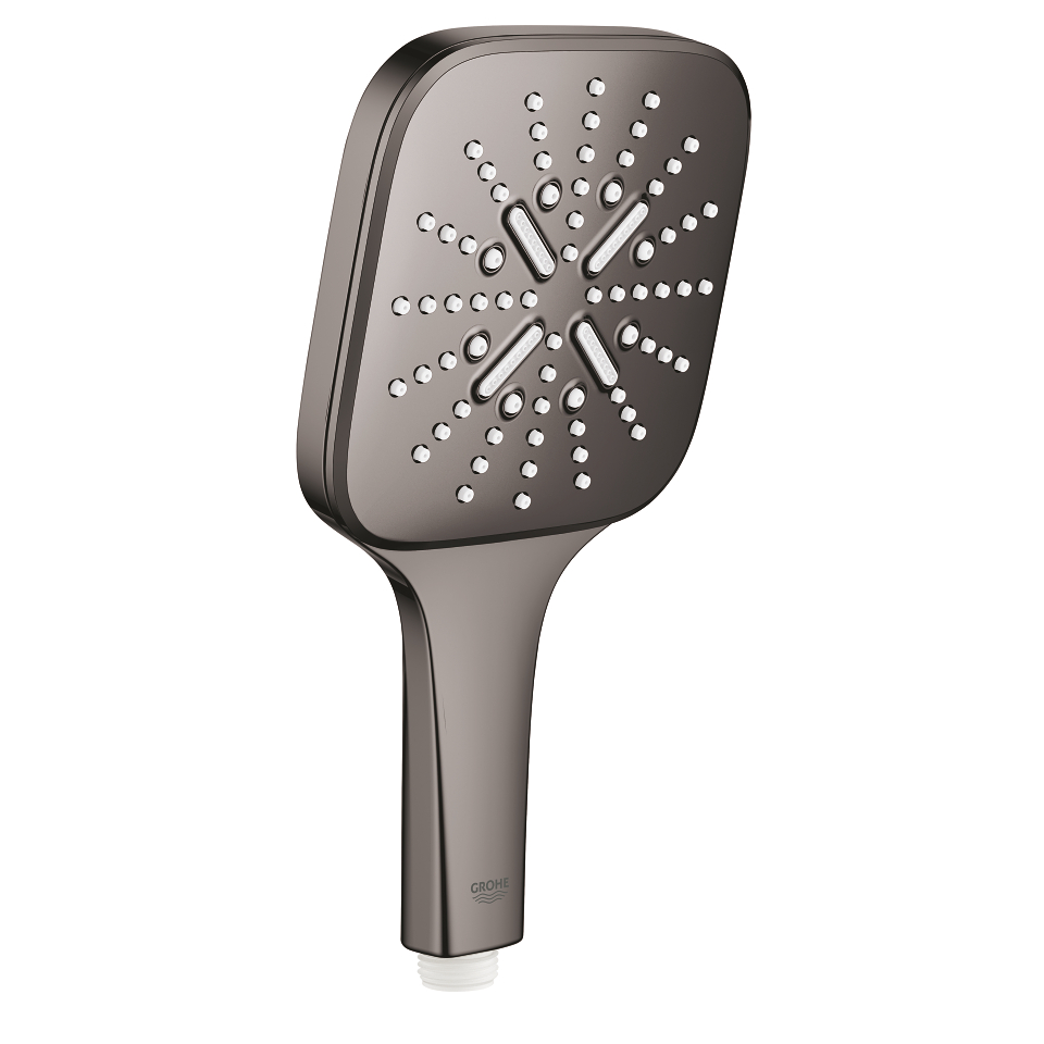 GROHE Rainshower SmartActive 130 Cube Ruční sprcha 3 proudy Hard Graphite #26582A00